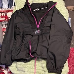 Crop rain jacket